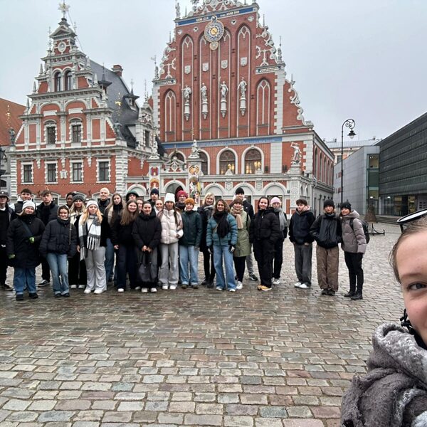 Students meeting in Riga