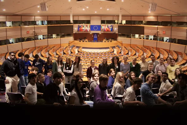 Students meeting in Diest