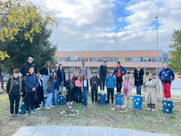 Students meeting in Senigallia